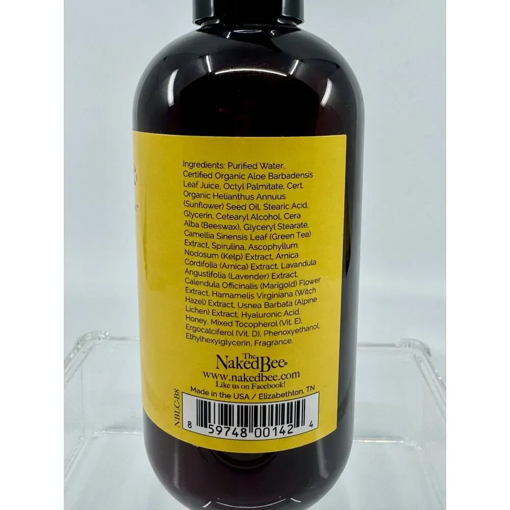 The Naked Bee Chai Tea Lotion Moisturizing Hand & Body (1) bottle 8 oz with pump